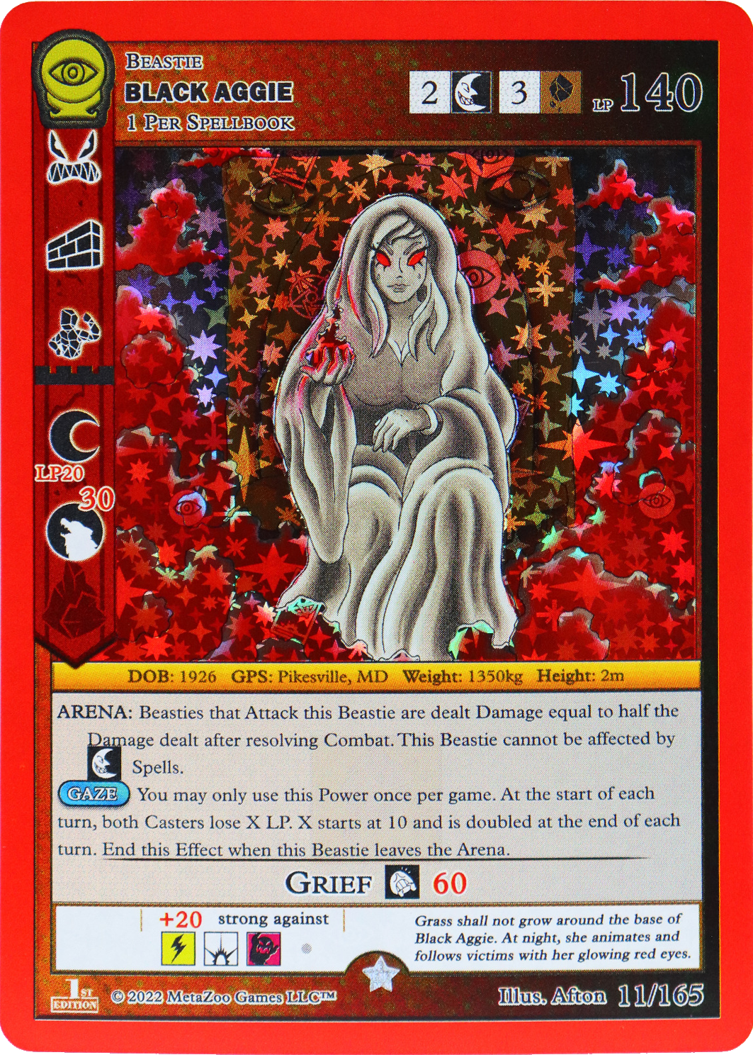 Black Aggie 11/165 - MetaZoo Seance