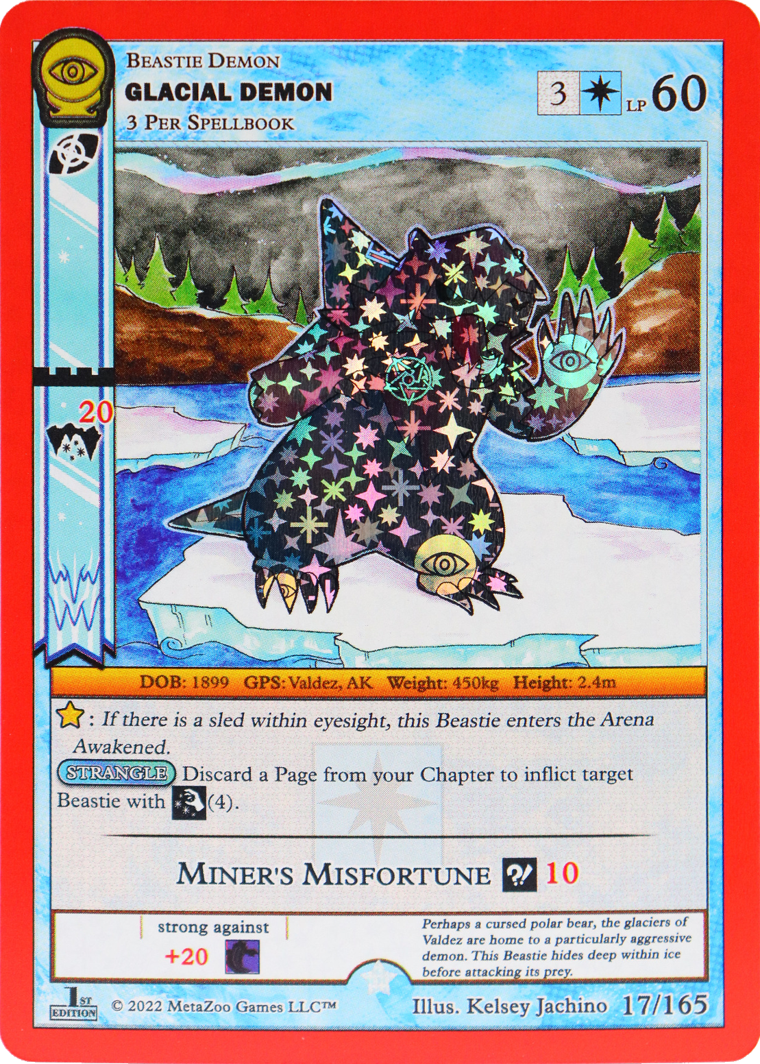 Glacial Demon 17/165 - MetaZoo Seance