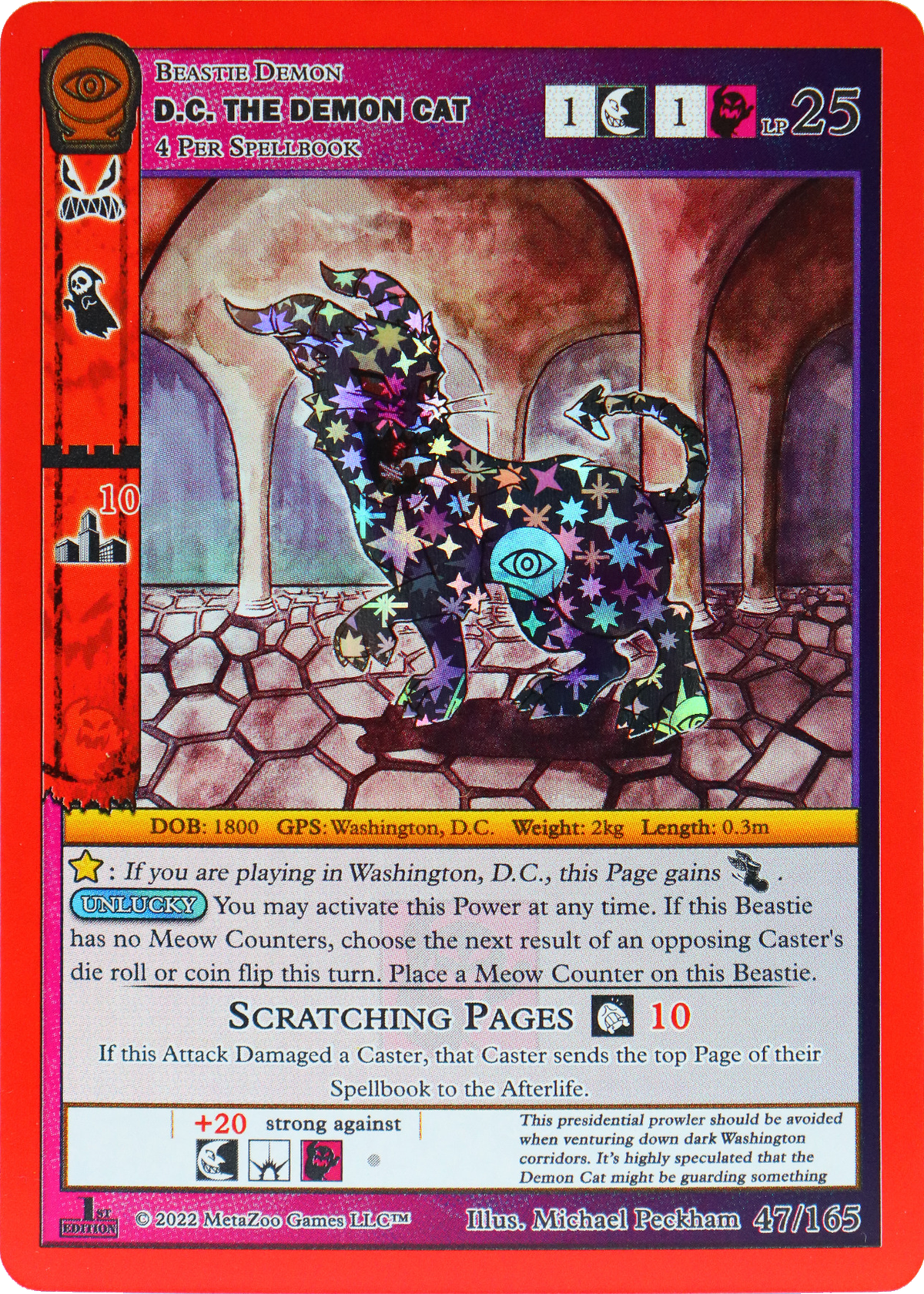 D.C. the Demon Cat 47/165 - MetaZoo Seance