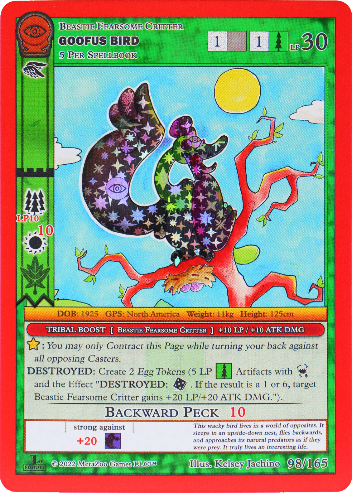 Goofus Bird 98/165 - MetaZoo Seance