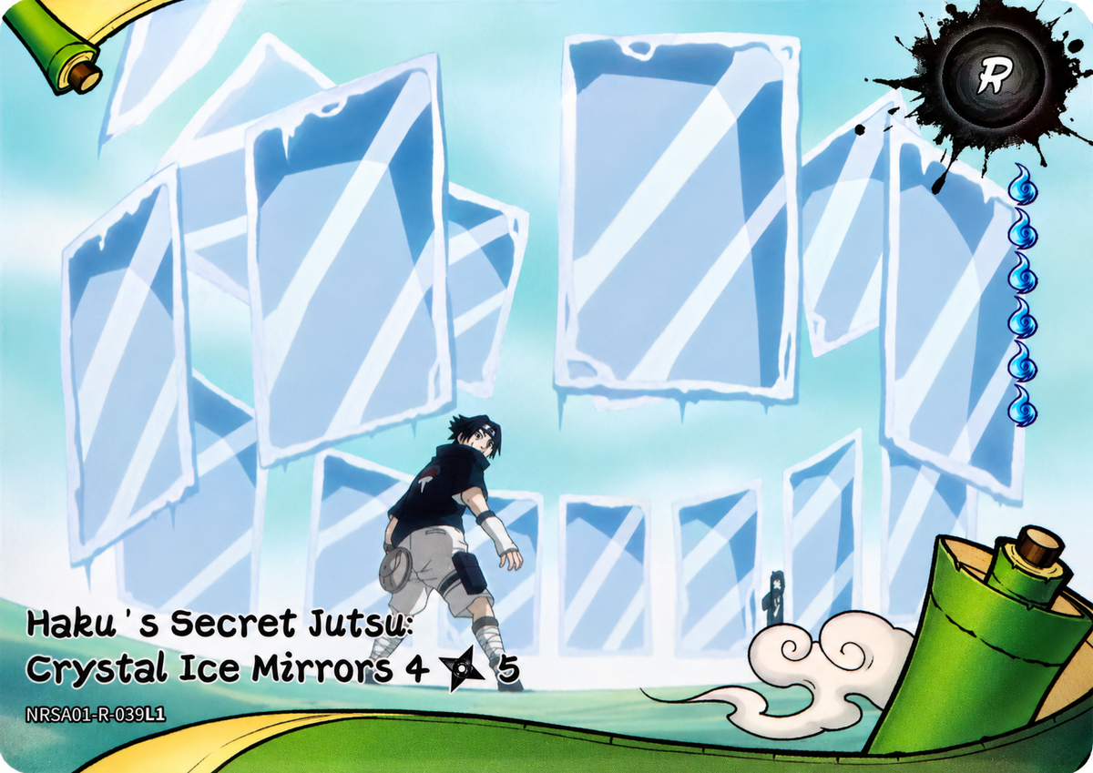 Haku's Secret Jutsu: Crystal Ice Mirrors 4 - NRSA01-R-039L1