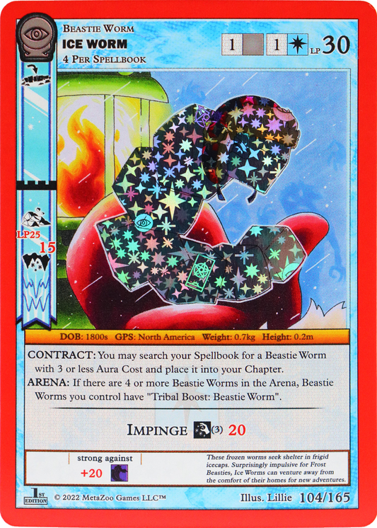 Ice Worm 104/165 - MetaZoo Seance