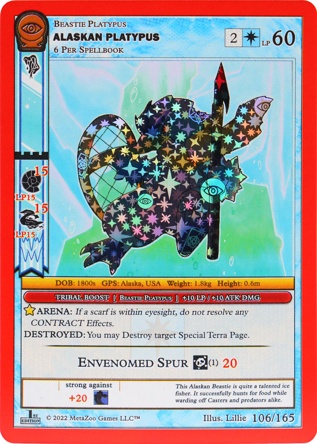 Alaskan Platypus 106/165 - MetaZoo Seance