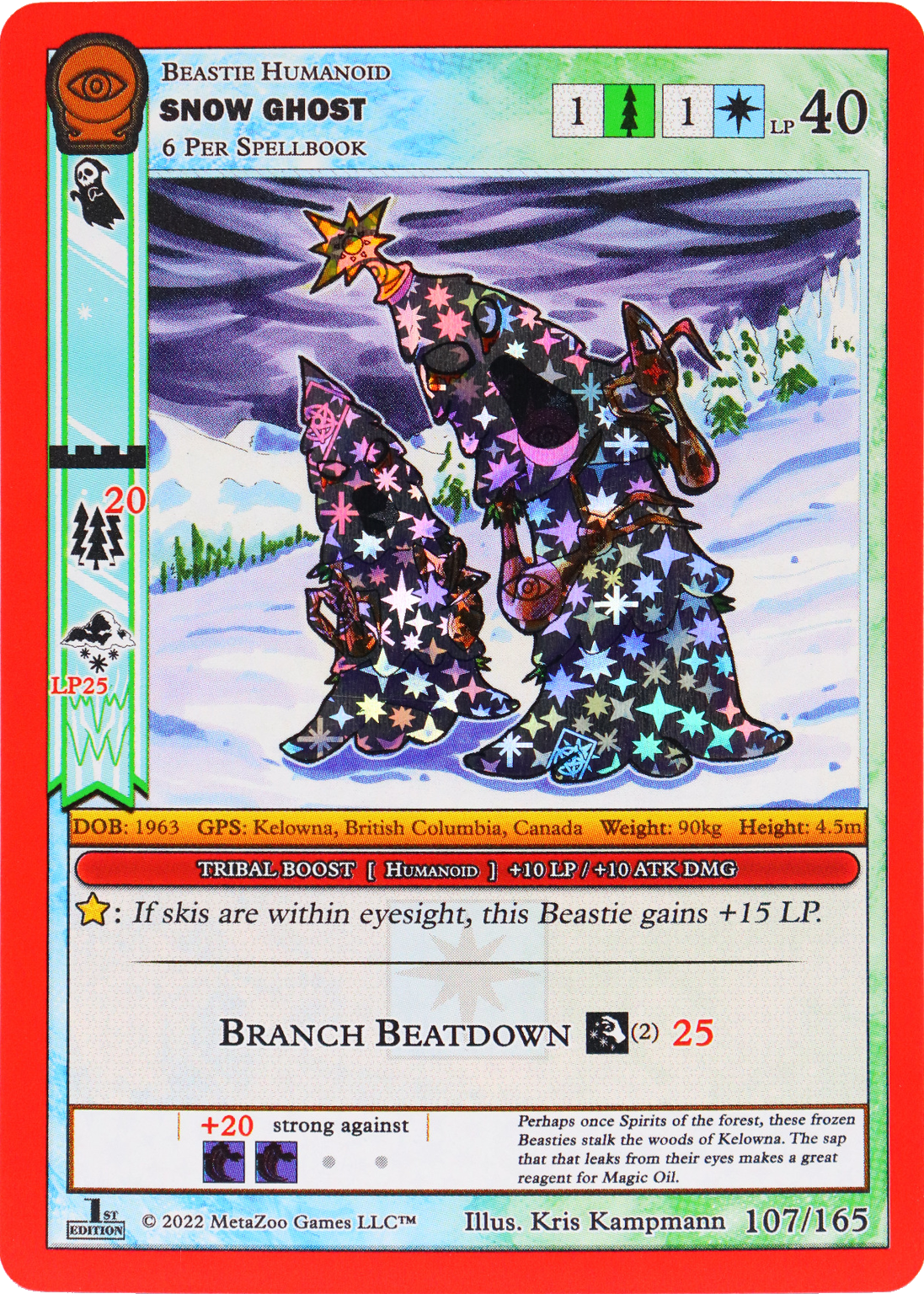 Snow Ghost 107/165 - MetaZoo Seance