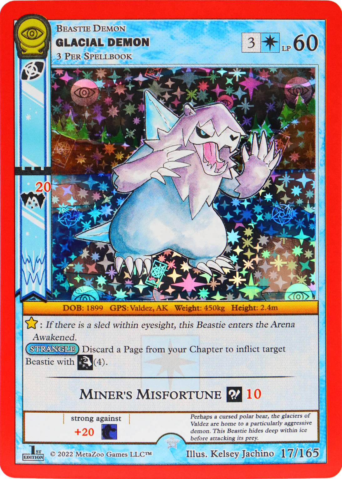 Glacial Demon 17/165 - MetaZoo Seance
