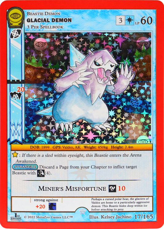 Glacial Demon 17/165 - MetaZoo Seance