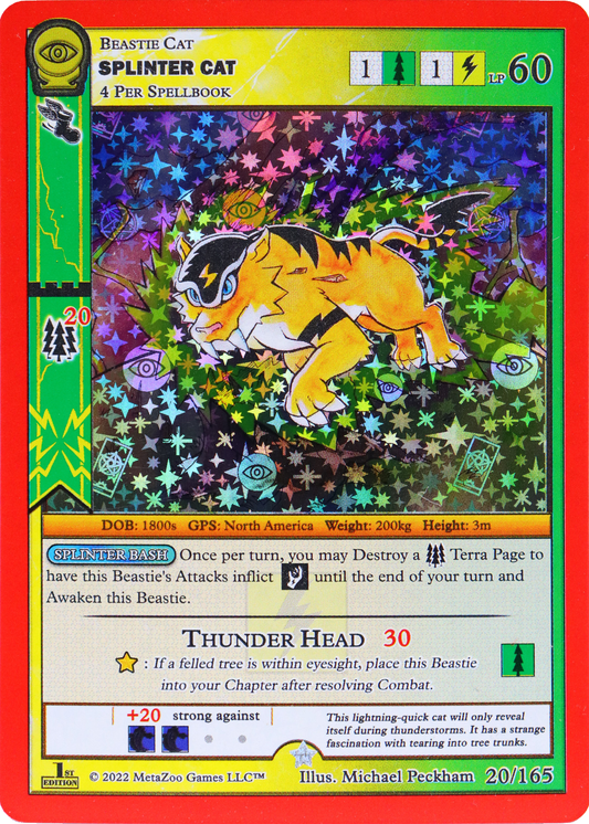 Splinter Cat 20/165 - MetaZoo Seance