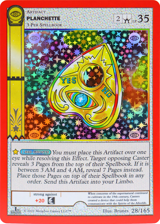 Planchette 28/165 - MetaZoo Seance