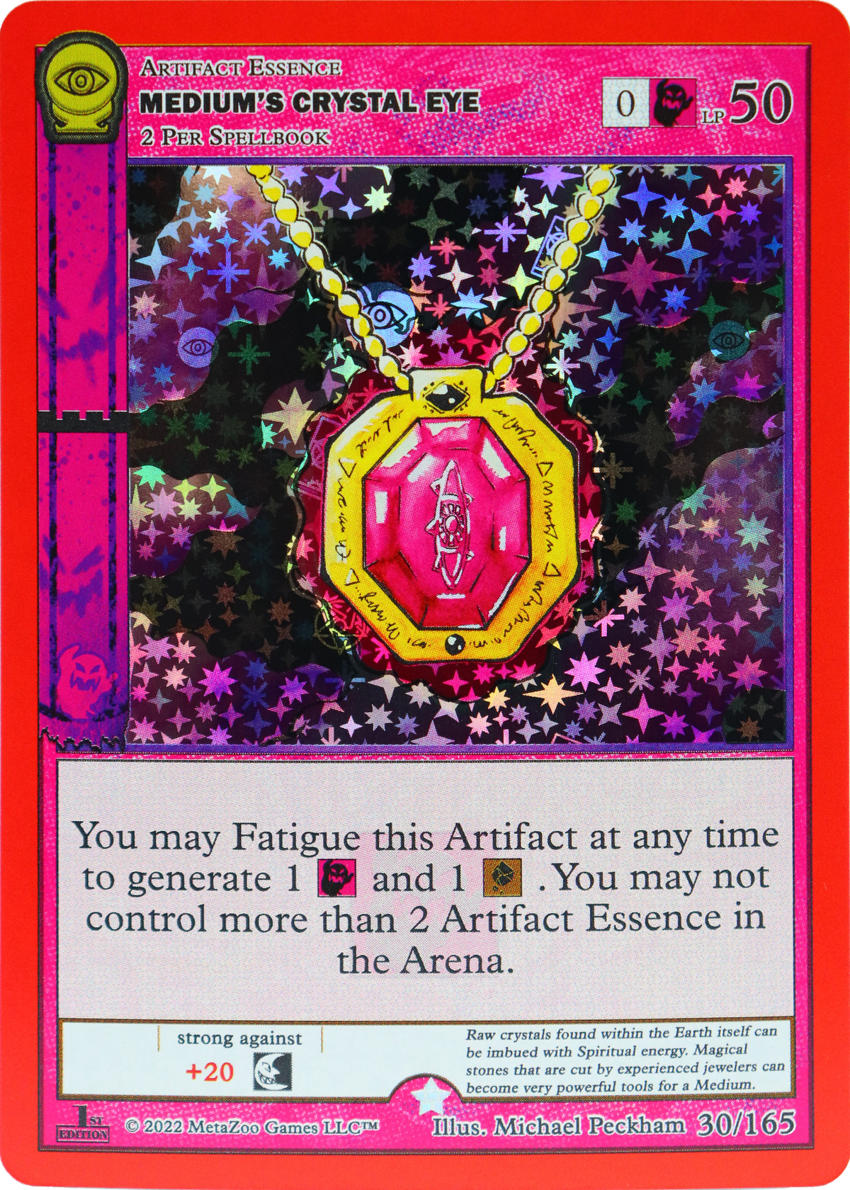 Medium's Crystal Eye 30/165 - MetaZoo Seance