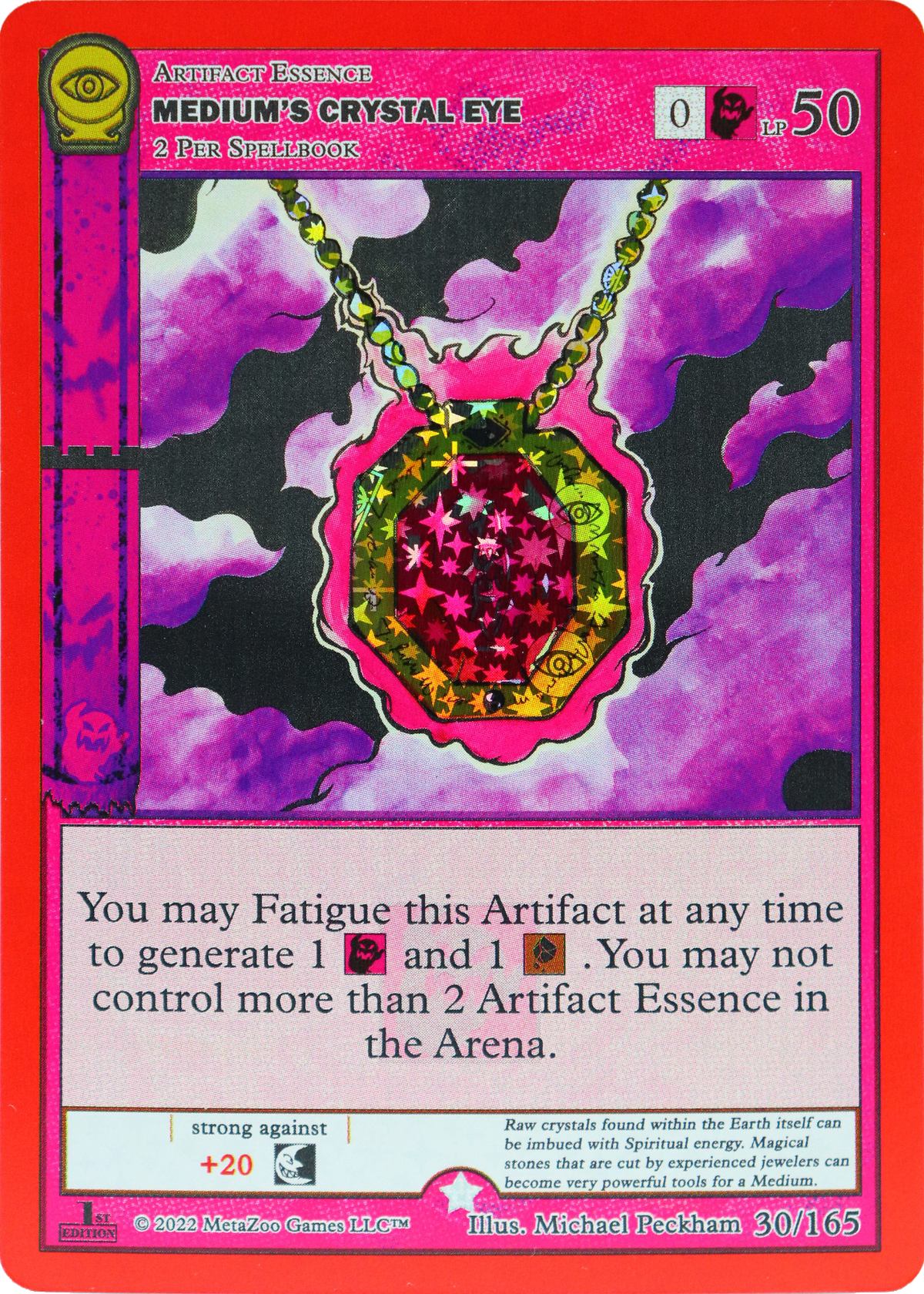 Medium's Crystal Eye 30/165 - MetaZoo Seance
