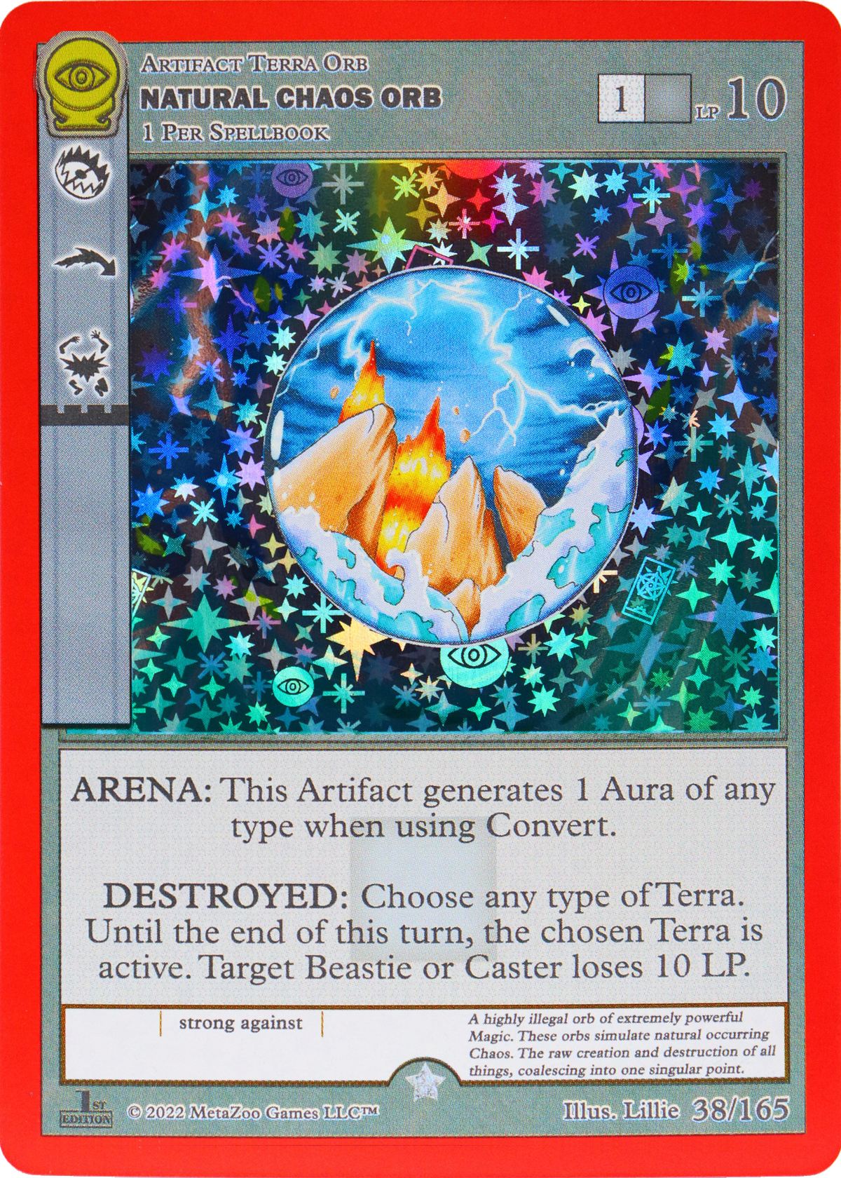 Natural Chaos Orb 38/165 - MetaZoo Seance
