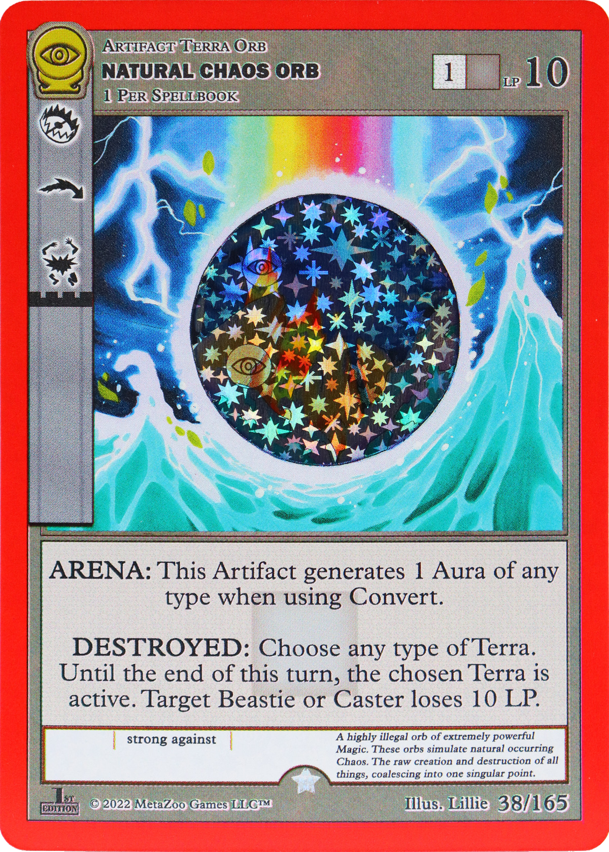 Natural Chaos Orb 38/165 - MetaZoo Seance