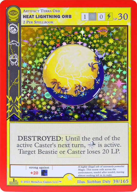 Heat Lightning Orb 39/165 - MetaZoo Seance