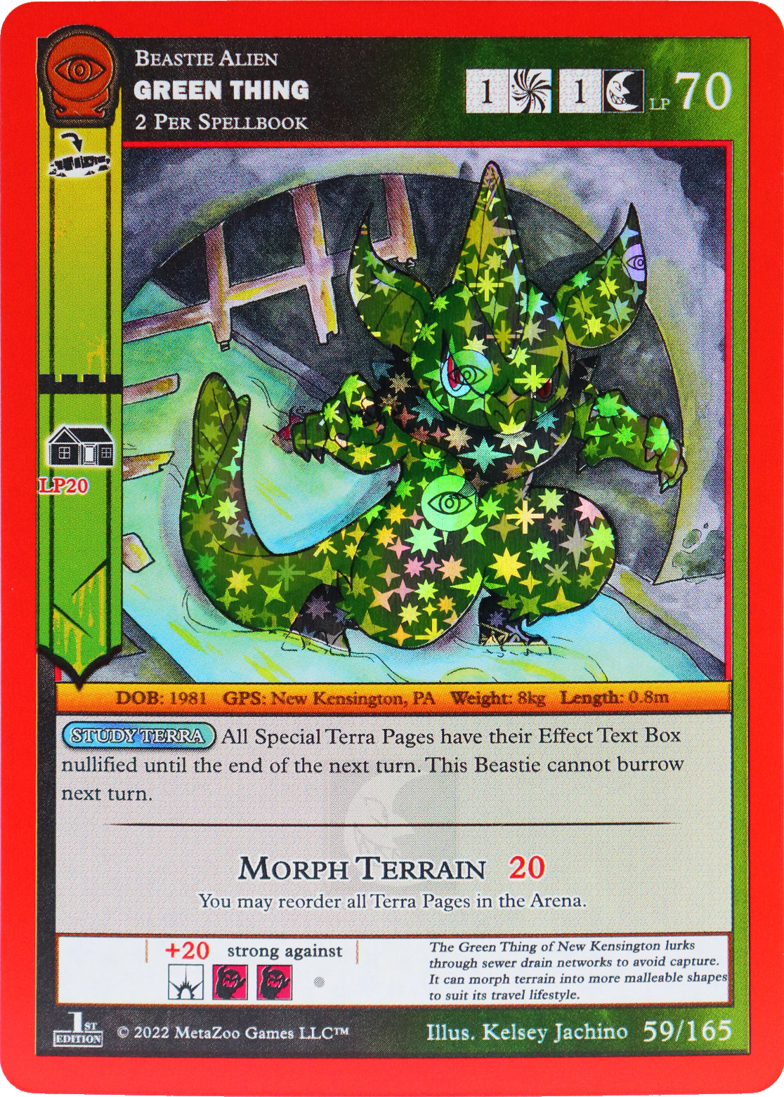 Green Thing 59/165 - MetaZoo Seance