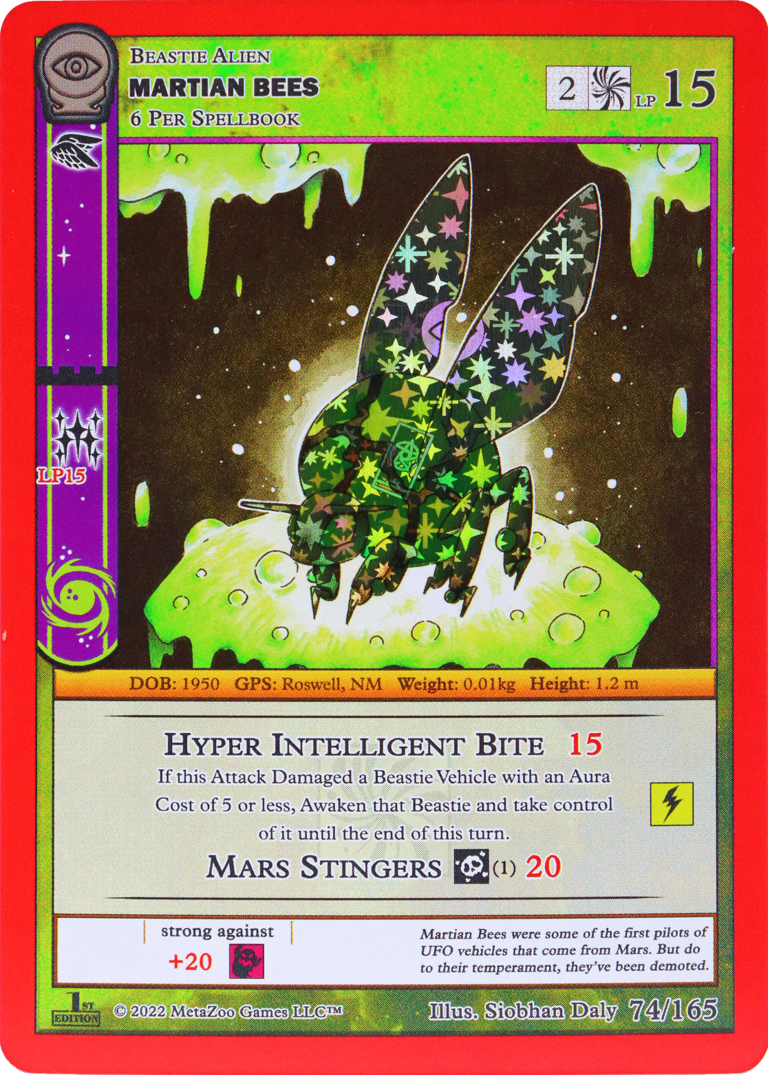 Martian Bees 74/165 - MetaZoo Seance