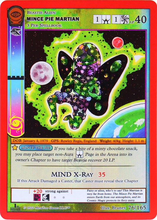 Mince Pie Martian 76/165 - MetaZoo Seance