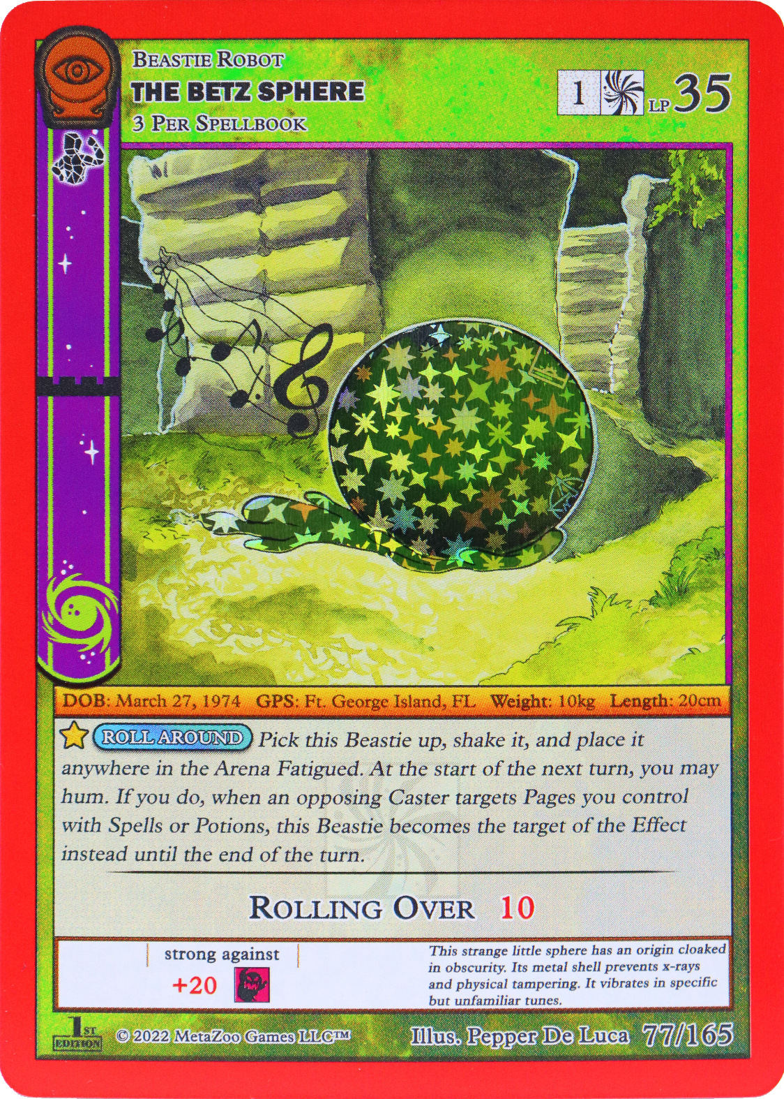 The Betz Sphere 77/165 - MetaZoo Seance