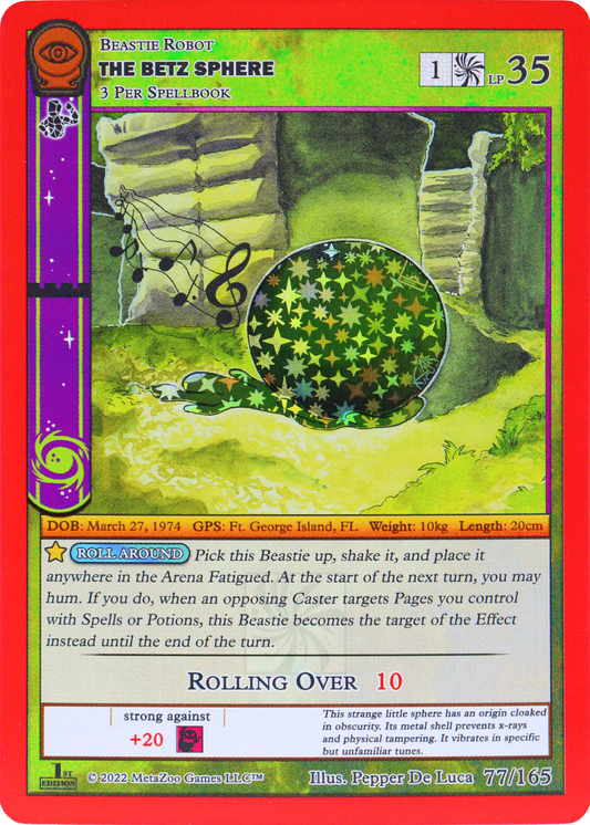 The Betz Sphere 77/165 - MetaZoo Seance