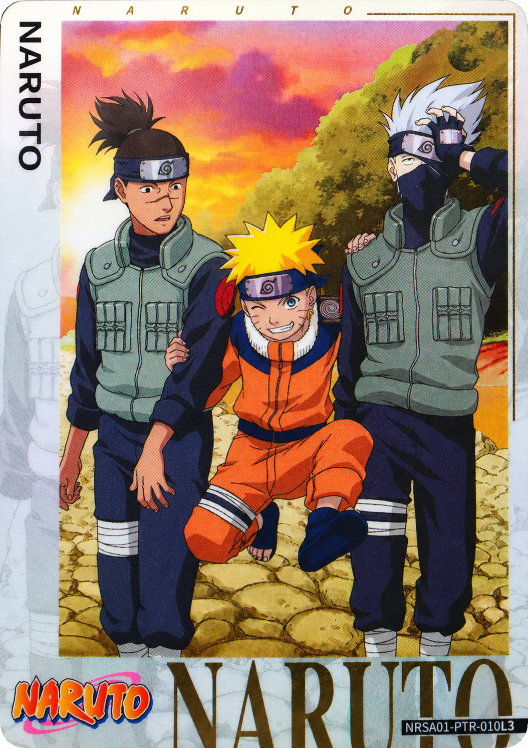 Naruto, Iruka & Kakashi - NRSA01-PTR-010L3