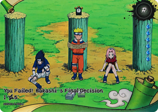 You Failed! Kakashi's Final Decision 1 - NRSA01-R-006L1