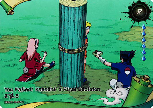 You Failed! Kakashi's Final Decision 2 - NRSA01-R-007L1
