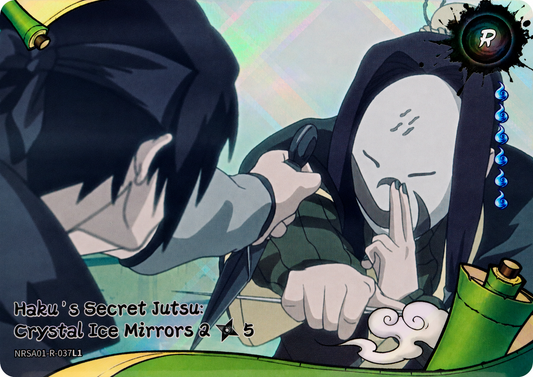 Haku's Secret Jutsu: Crystal Ice Mirrors 2 - NRSA01-R-037L1